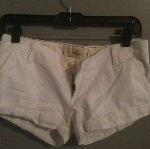 White Hollister Shorts